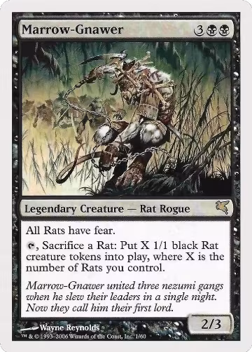 Marrow-Gnawer (1), Magic Encyclopedia 2005 (Salvat/Hachette) — Magic card price