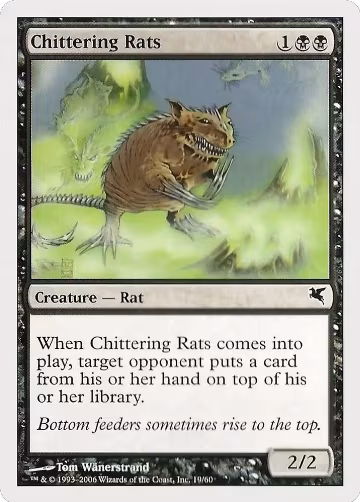 Chittering Rats (19) (19), Magic Encyclopedia 2005 (Salvat/Hachette) — Magic card price