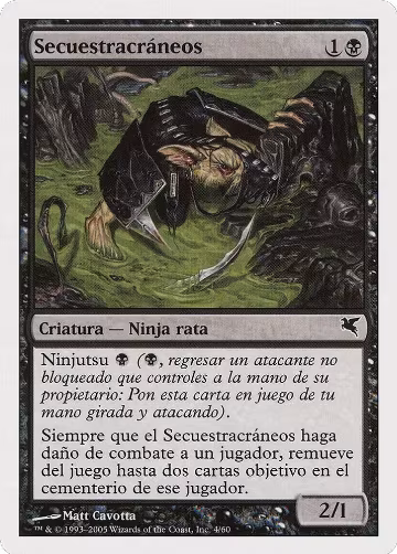 Skullsnatcher (Spanish) - "Secuestracraneos" (A4) (A4), Magic Encyclopedia 2005 (Salvat/Hachette) — Magic card price