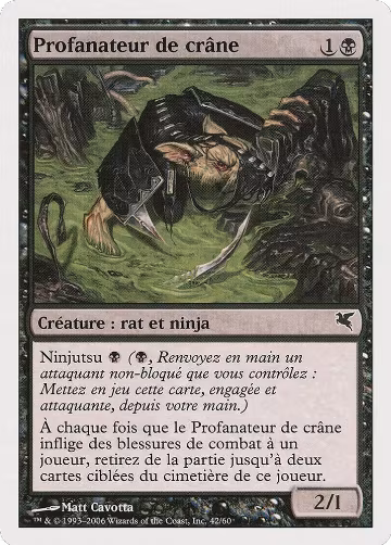 Skullsnatcher (French) - "Profanateur de crane" (A42) (A42), Magic Encyclopedia 2005 (Salvat/Hachette) — Magic card price