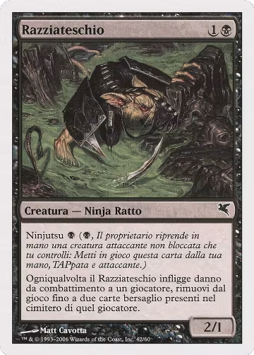 Skullsnatcher (Italian) - "Razziateschio" (A42) (A42), Magic Encyclopedia 2005 (Salvat/Hachette) — Magic card price