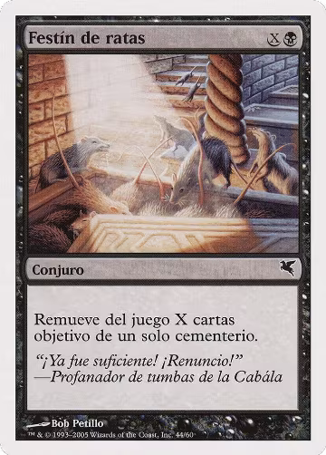 Rats' Feast (Spanish) - "Festin de ratas" (A44) (A44), Magic Encyclopedia 2005 (Salvat/Hachette) — Magic card price
