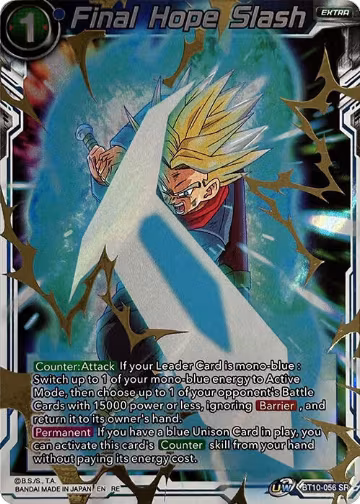 Final Hope Slash (BT10-056), Rise of the Unison Warrior (2nd Edition) — DB Super card price