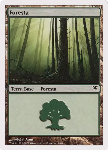 Forest (Spanish) - "Bosque" (K8) (K8), Magic Encyclopedia 2005 (Salvat/Hachette) — Magic card price