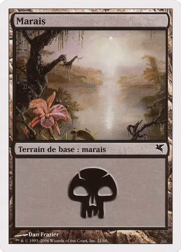 Swamp (French) - "Marais" (F21) (F21) — card price