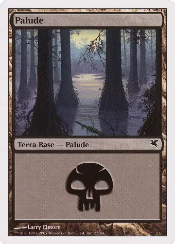 Swamp (Italian) - "Palide" (E23) (E23), Magic Encyclopedia 2005 (Salvat/Hachette) — Magic card price