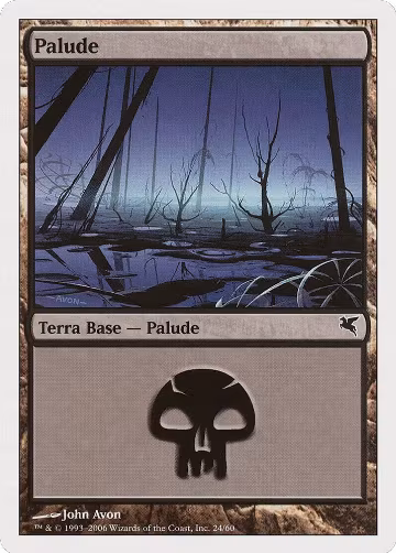 Swamp (Italian) - "Palide" (F24) (F24), Magic Encyclopedia 2005 (Salvat/Hachette) — Magic card price