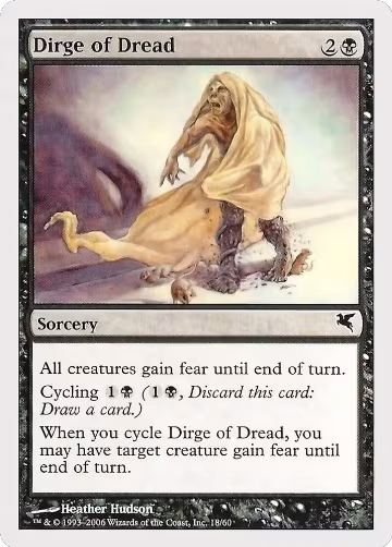 Dirge of Dread (18), Magic Encyclopedia 2005 (Salvat/Hachette) — Magic card price