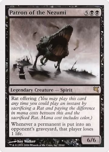 Patron of the Nezumi (25), Magic Encyclopedia 2005 (Salvat/Hachette) — Magic card price