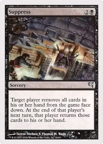 Suppress (26), Magic Encyclopedia 2005 (Salvat/Hachette) — Magic card price