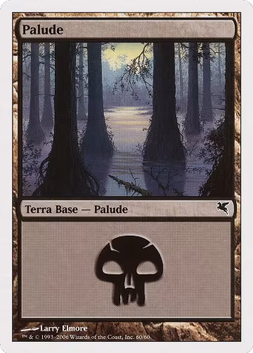 Swamp (Italian) - "Palide" (F60) (F60), Magic Encyclopedia 2005 (Salvat/Hachette) — Magic card price