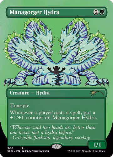 Managorger Hydra (306), Secret Lair Drop Series — Magic card price