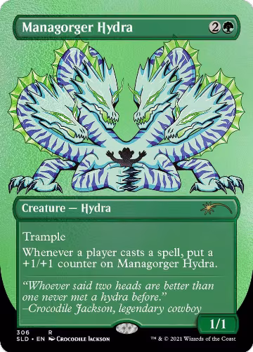 Managorger Hydra (Foil Etched) (306), Secret Lair Drop Series — Magic card price
