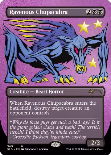 Ravenous Chupacabra (305) (Foil Etched) (305), Secret Lair Drop Series — Magic card price