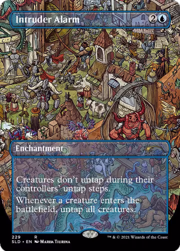 Intruder Alarm (229), Secret Lair Drop Series — Magic card price