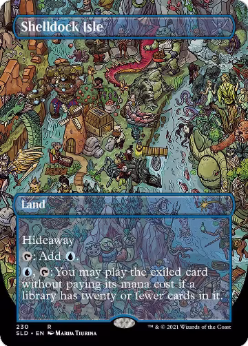 Shelldock Isle (230) (230), Secret Lair Drop Series — Magic card price