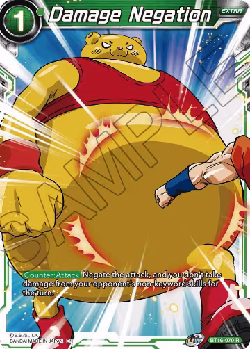 Damage Negation (BT16-070), Realm of the Gods — DB Super card price