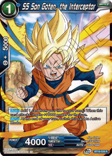 SS Son Goten, the Interceptor (BT16-028), Realm of the Gods — DB Super card price
