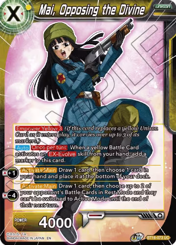 Mai, Opposing the Divine (BT16-073), Realm of the Gods — DB Super card price