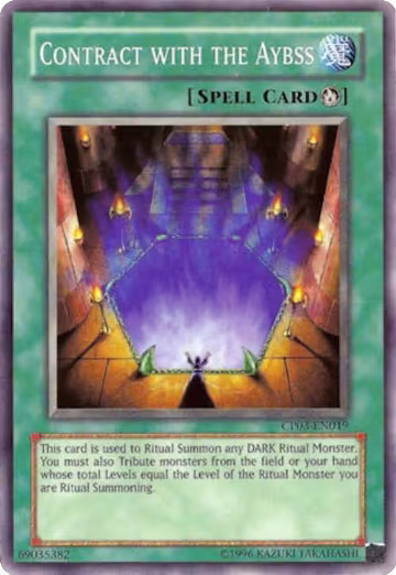 Contract with the Abyss (CP03-EN019), Champion Pack 3 — Yu-Gi-Oh! card price