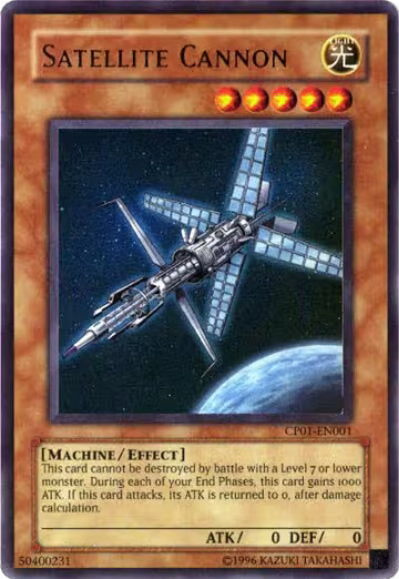 Satellite Cannon (CP01-EN001) — card price