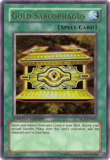 Gold Sarcophagus (SJCS-EN005) — card price