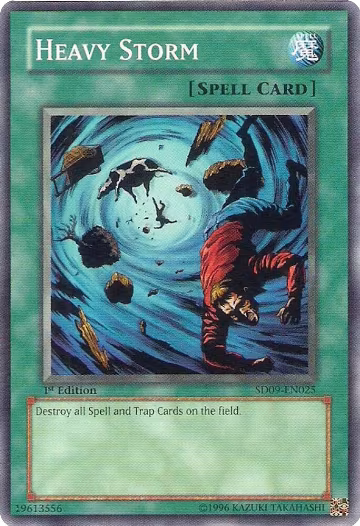 Heavy Storm (SD09-EN025) — card price