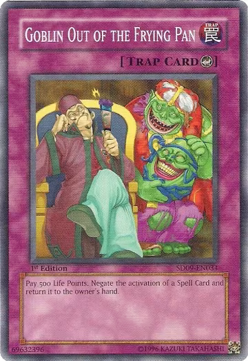 Goblin Out of the Frying Pan (SD09-EN034), Structure Deck: Dinosaur's Rage — Yu-Gi-Oh! card price
