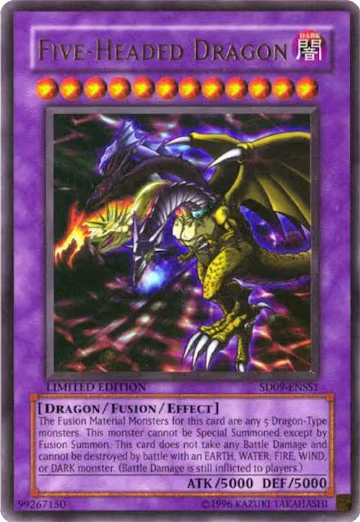 Five-Headed Dragon (SD09-ENSS1) — card price