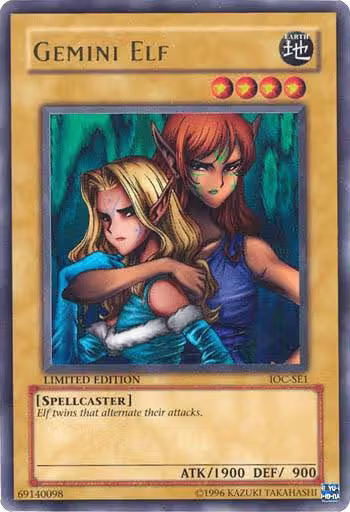 Gemini Elf (IOC-SE1), Invasion of Chaos — Yu-Gi-Oh! card price