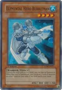 Elemental HERO Bubbleman (YSDJ-EN017) — card price