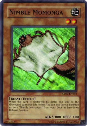 Nimble Momonga (CP02-EN002), Champion Pack 2 — Yu-Gi-Oh! card price