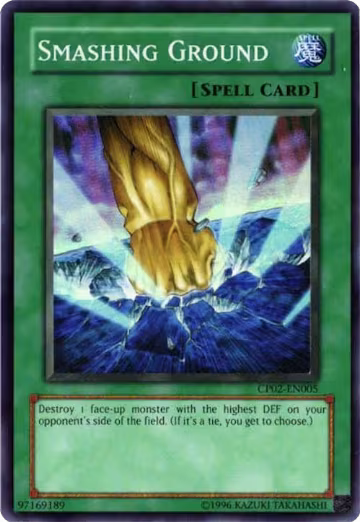 Smashing Ground (CP02-EN005), Champion Pack 2 — Yu-Gi-Oh! card price