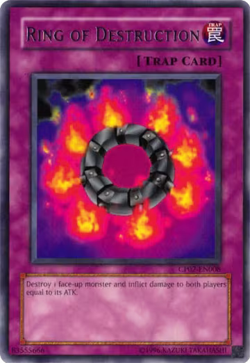 Ring of Destruction (CP02-EN008), Champion Pack 2 — Yu-Gi-Oh! card price