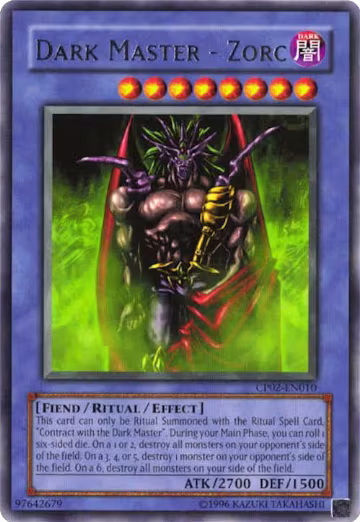 Dark Master - Zorc (CP02-EN010), Champion Pack 2 — Yu-Gi-Oh! card price