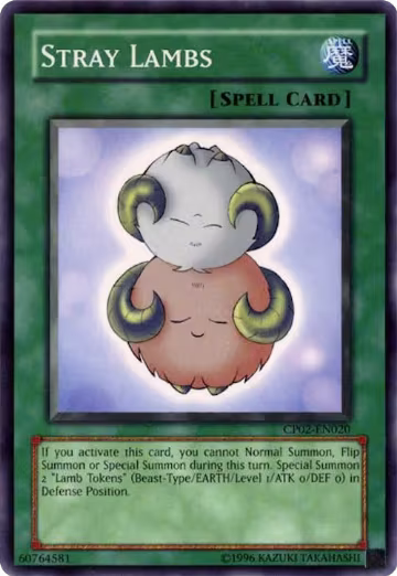 Stray Lambs (CP02-EN020), Champion Pack 2 — Yu-Gi-Oh! card price