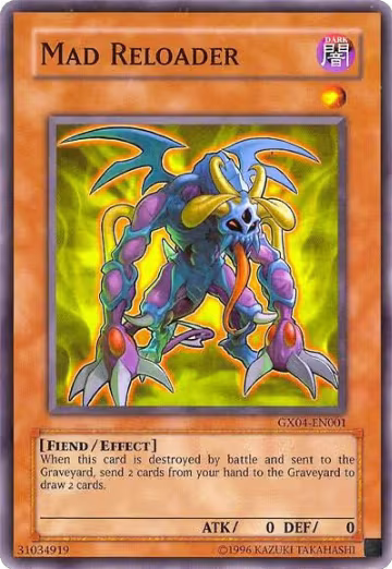 Mad Reloader (GX Tag Force 2) (GX04-EN001), Yu-Gi-Oh! Video Game Promotional Cards — Yu-Gi-Oh! card price