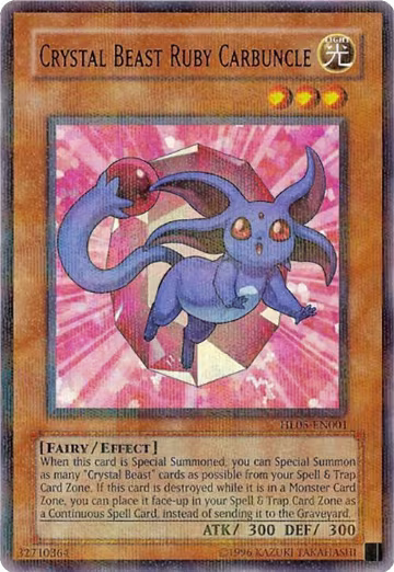 Crystal Beast Ruby Carbuncle (HL05-EN001) — card price