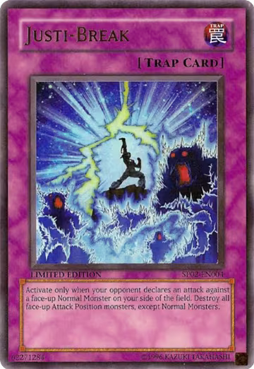 Justi-Break (SP02-EN004), Sneak Preview Series 2 — Yu-Gi-Oh! card price