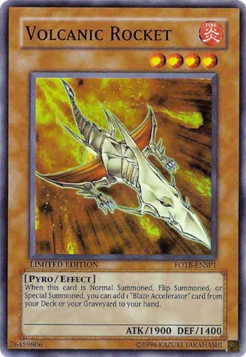 Volcanic Rocket (FOTB-ENSP1) — card price