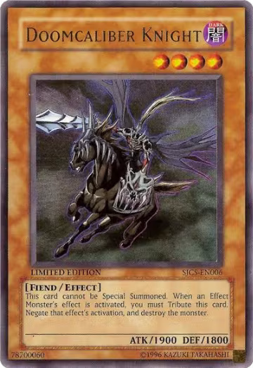Doomcaliber Knight (SJCS-EN006) — card price