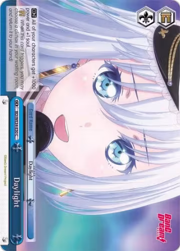 Daylight (Parallel Foil) (BD/WE34-E50 C), Morfonica x RAISE A SUILEN — Weiß Schwarz card price