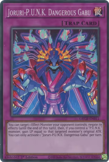 Joruri-P.U.N.K. Dangerous Gabu (GRCR-EN011), The Grand Creators — Yu-Gi-Oh! card price