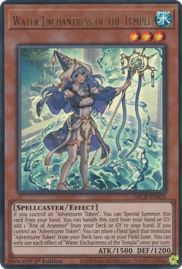 Water Enchantress of the Temple (GRCR-EN026), The Grand Creators — Yu-Gi-Oh! card price