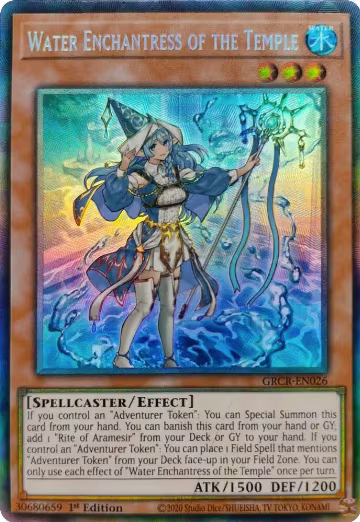Water Enchantress of the Temple (CR) (GRCR-EN026) — card price