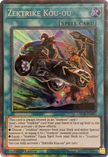 Zektrike Kou-ou (CR) (GRCR-EN037), The Grand Creators — Yu-Gi-Oh! card price