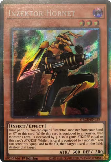 Inzektor Hornet (CR) (GRCR-EN038), The Grand Creators — Yu-Gi-Oh! card price