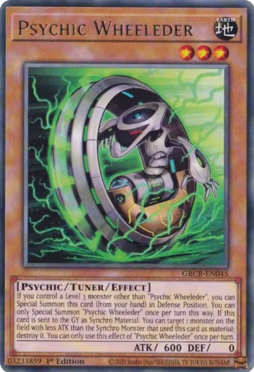 Psychic Wheeleder (GRCR-EN045), The Grand Creators — Yu-Gi-Oh! card price