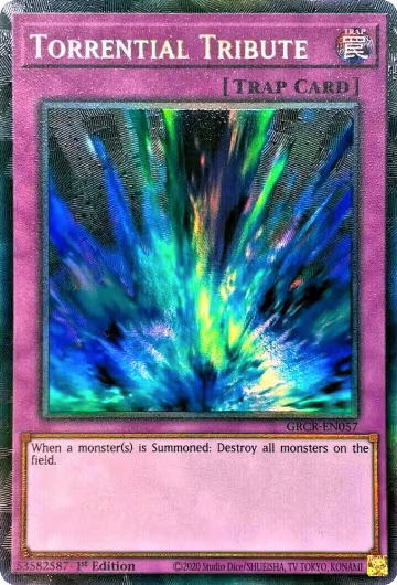 Torrential Tribute (CR) (GRCR-EN057), The Grand Creators — Yu-Gi-Oh! card price