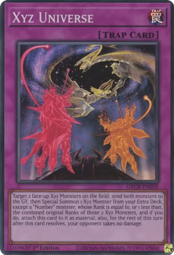 Xyz Universe (GRCR-EN058), The Grand Creators — Yu-Gi-Oh! card price